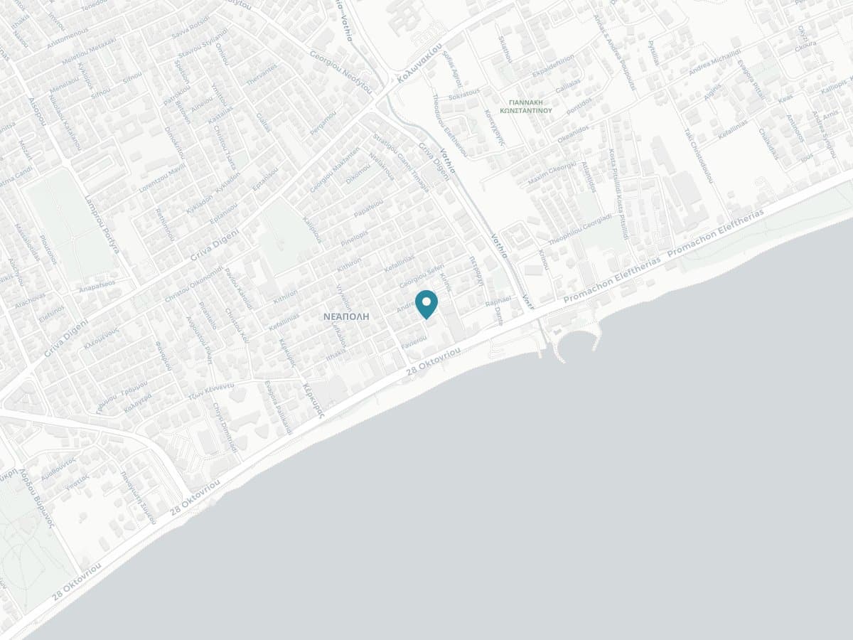 Street map centred on LaBarista Neapolis